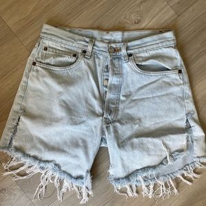 Levi denim shorts